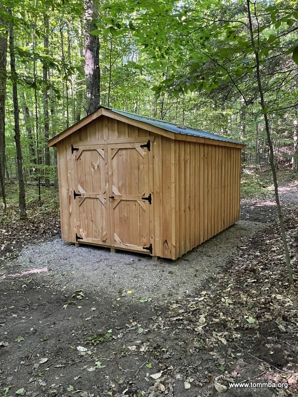 Boyne Forest Trail Tool shed